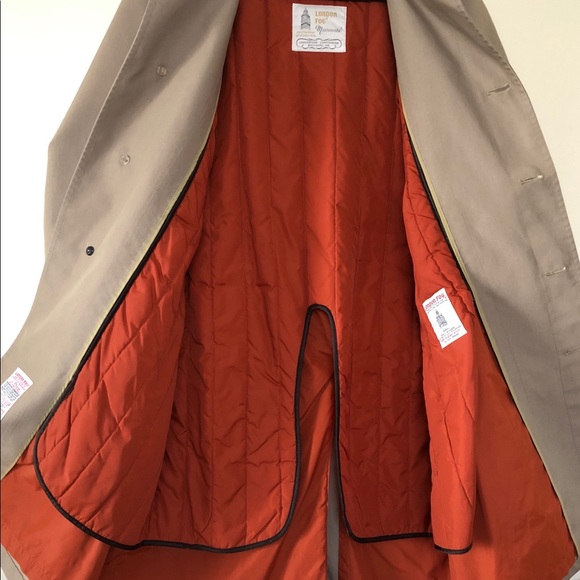 Vintage London Fog Trench Coat - Picture 4 of 7